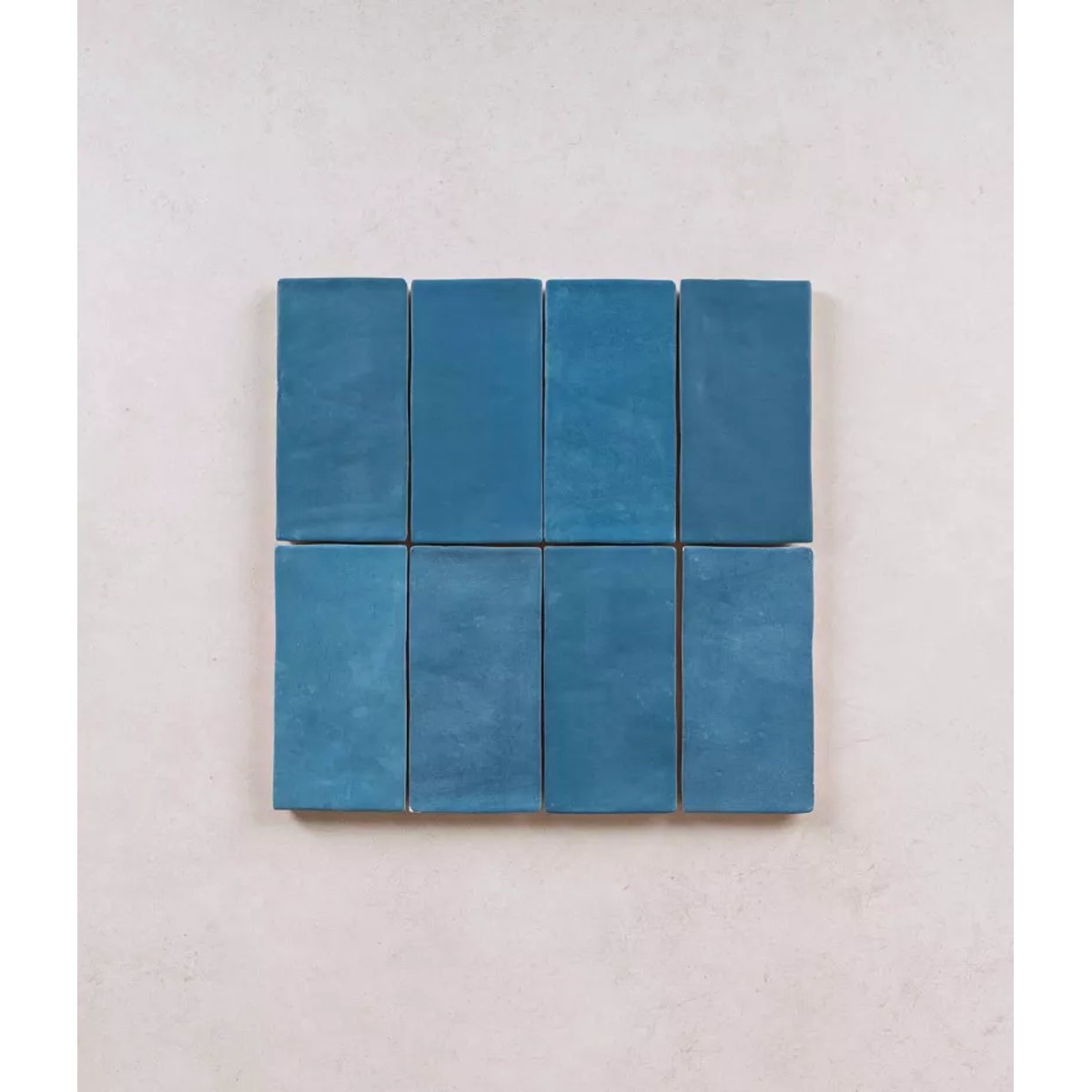 Carrelage Zellige Bleu Canard FEZ Mat Ocean
