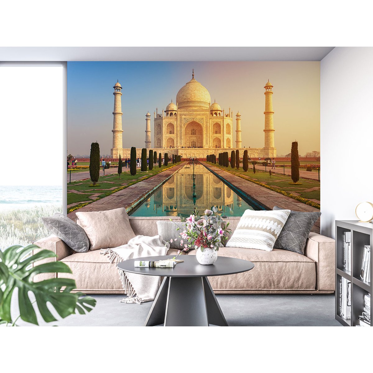 Papier peint panoramique - Taj Mahal Inde