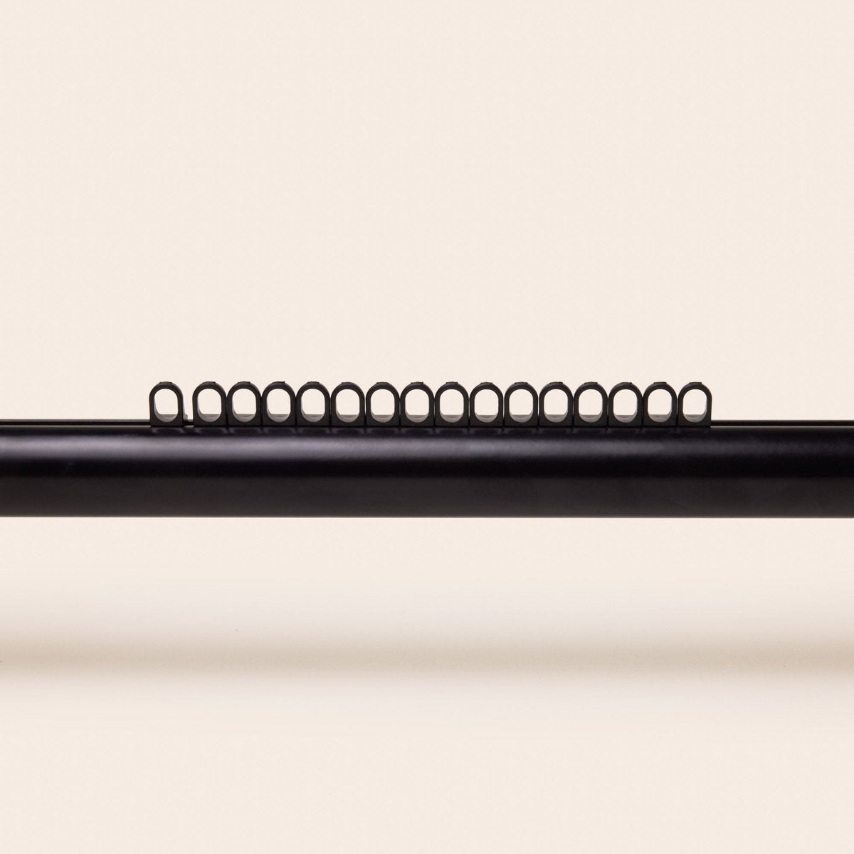Kit tringle rail RAYIA noir mat