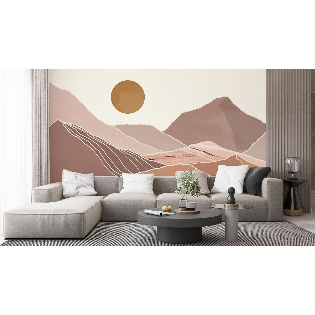 Papier peint panoramique - Paysage Boho