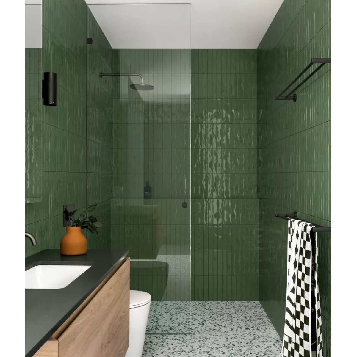 Carrelage Zellige Vert Olive LUZ Oliva