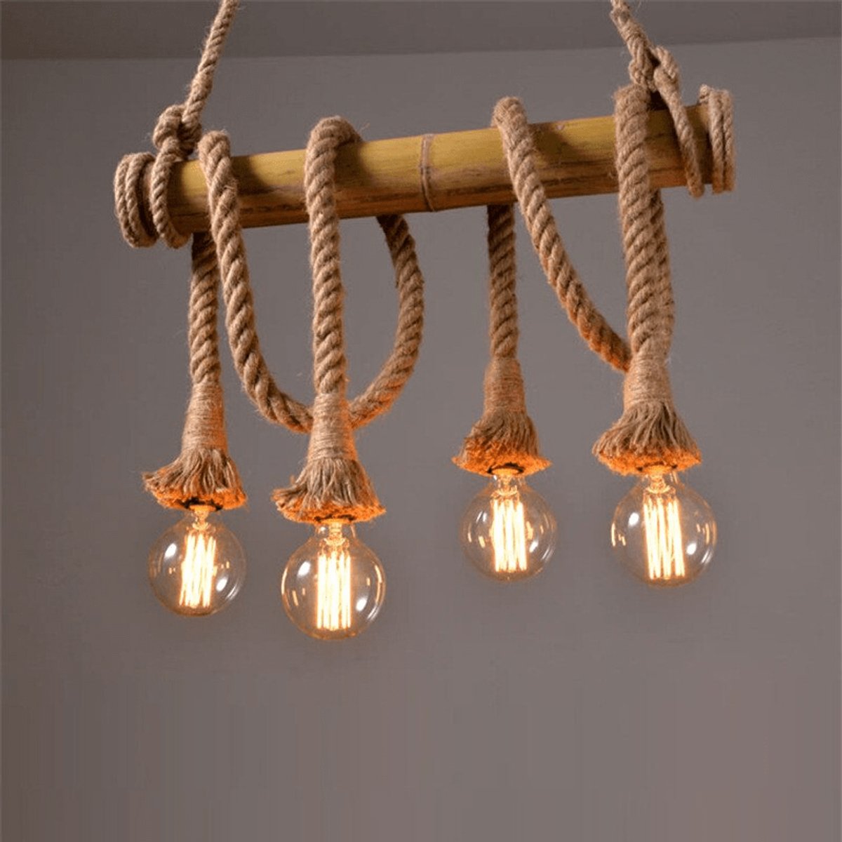 Lampe Suspendue Bambou