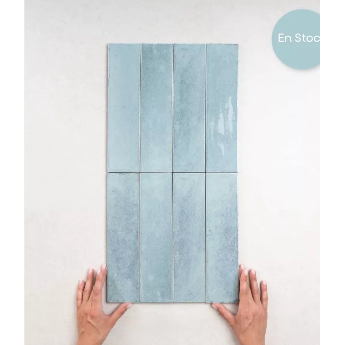 Carrelage Zellige Bleu Ciel AGADIR Agua