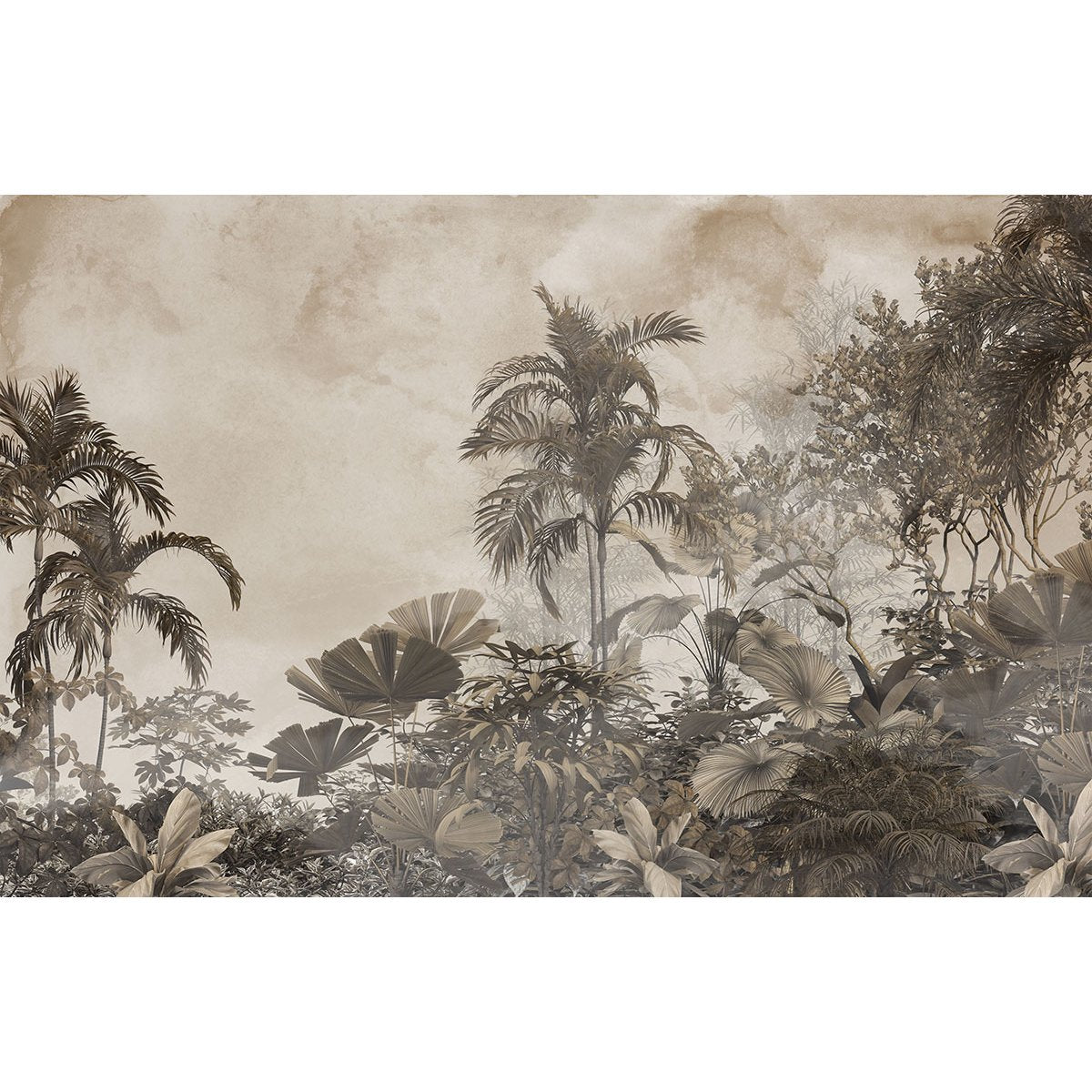 Papier peint panoramique - Forêt tropicale