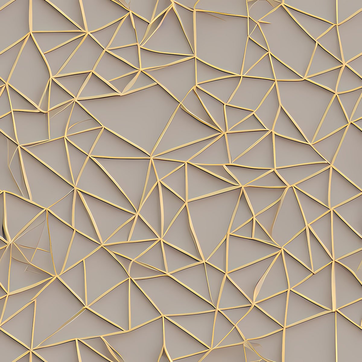 Papier peint panoramique - Formes Géométriques Effet 3D