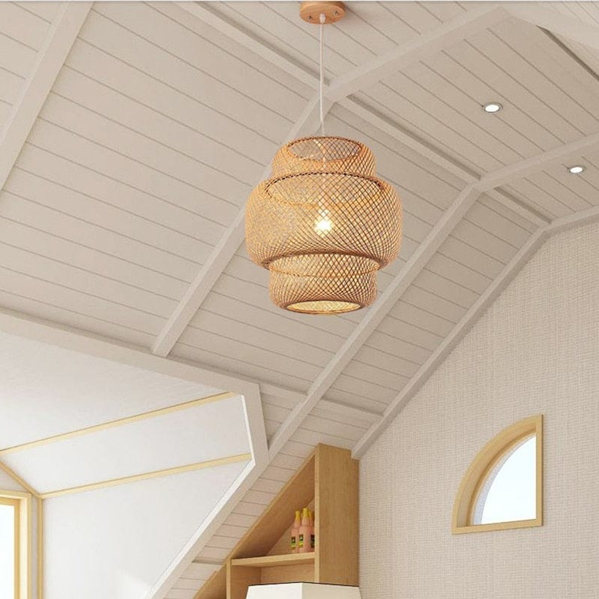 Suspension Bambou Chambre