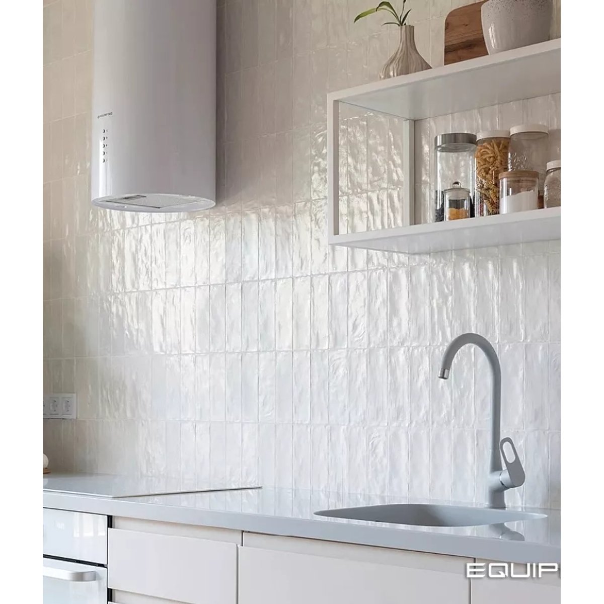 Faience Effet Zellige Blanc MALLORCA White