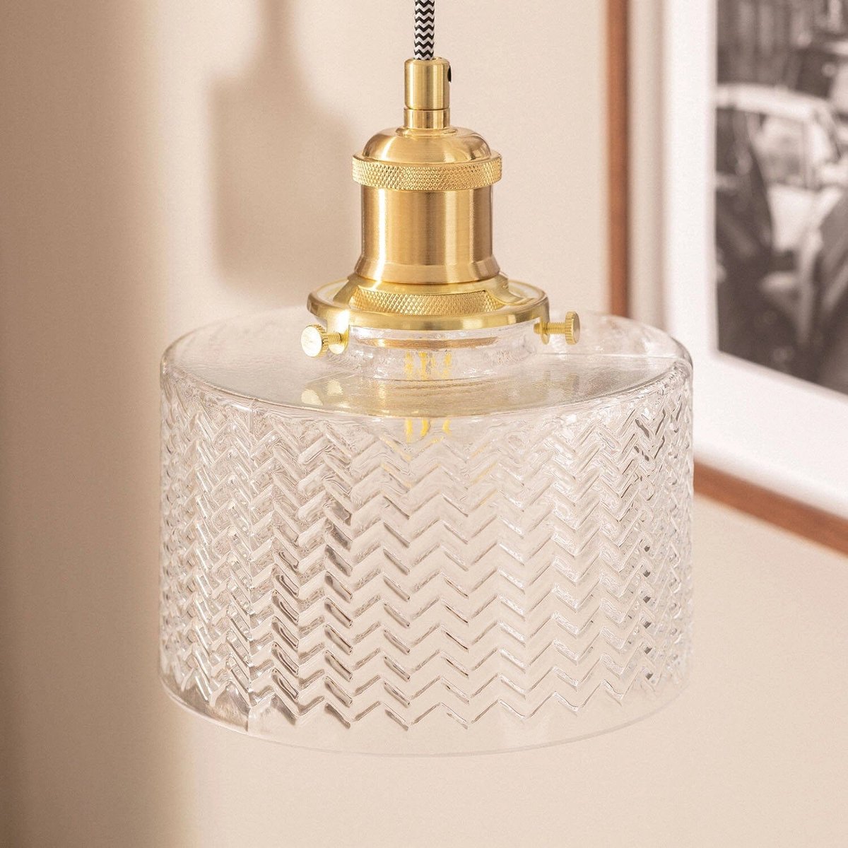 Suspension Verre Design