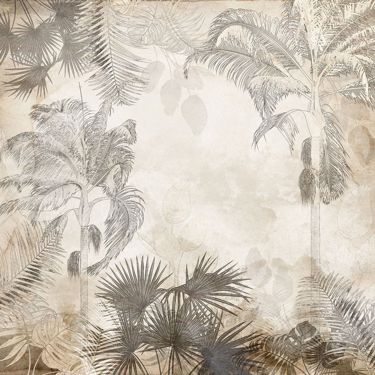 Papier peint panoramique - Forêt tropicale