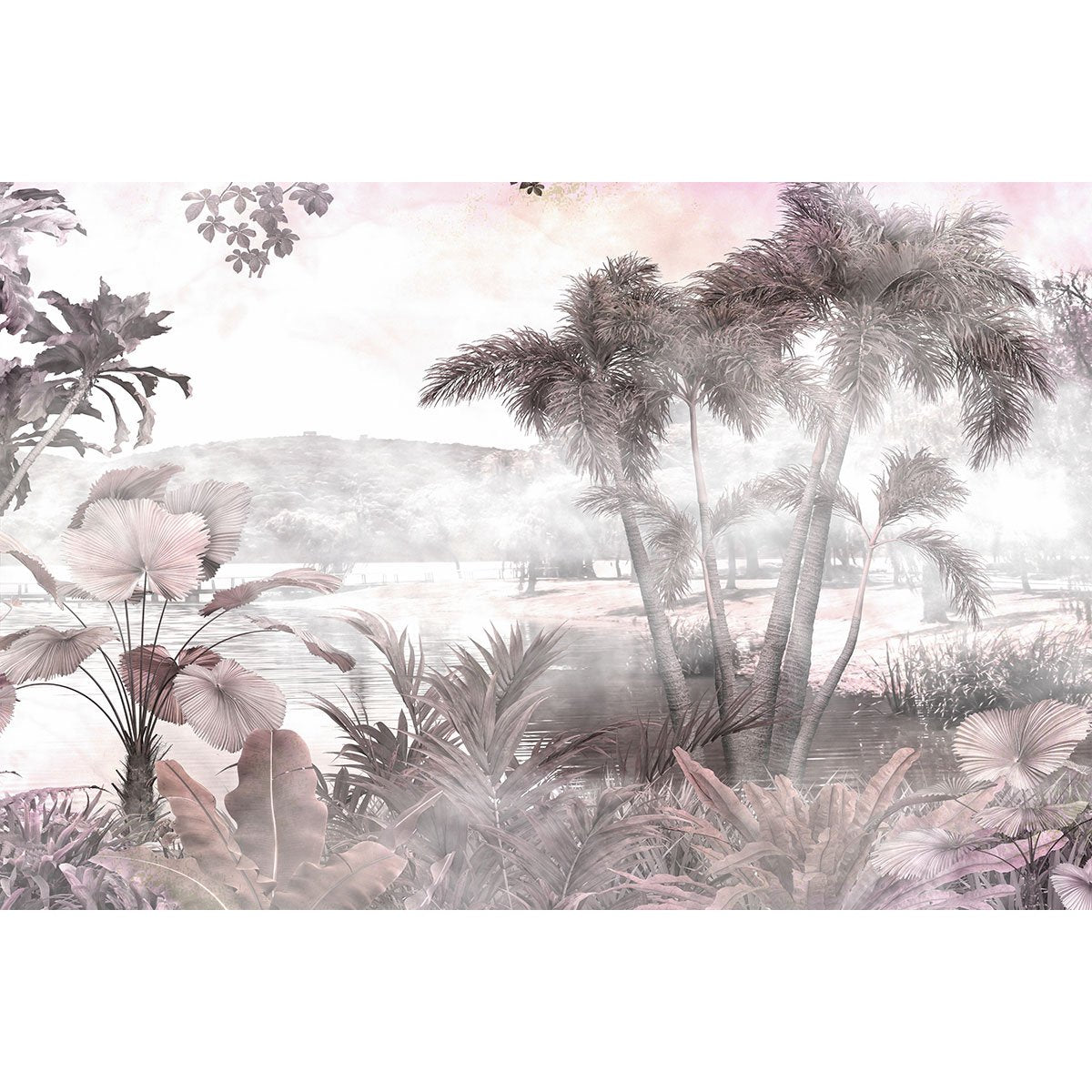 Papier peint panoramique - Forêt tropicale