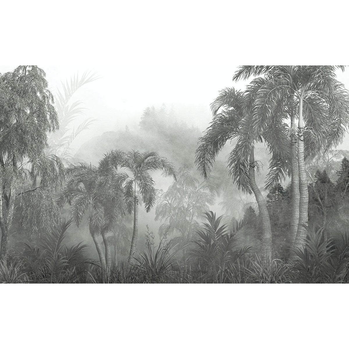 Papier peint panoramique - Forêt tropicale