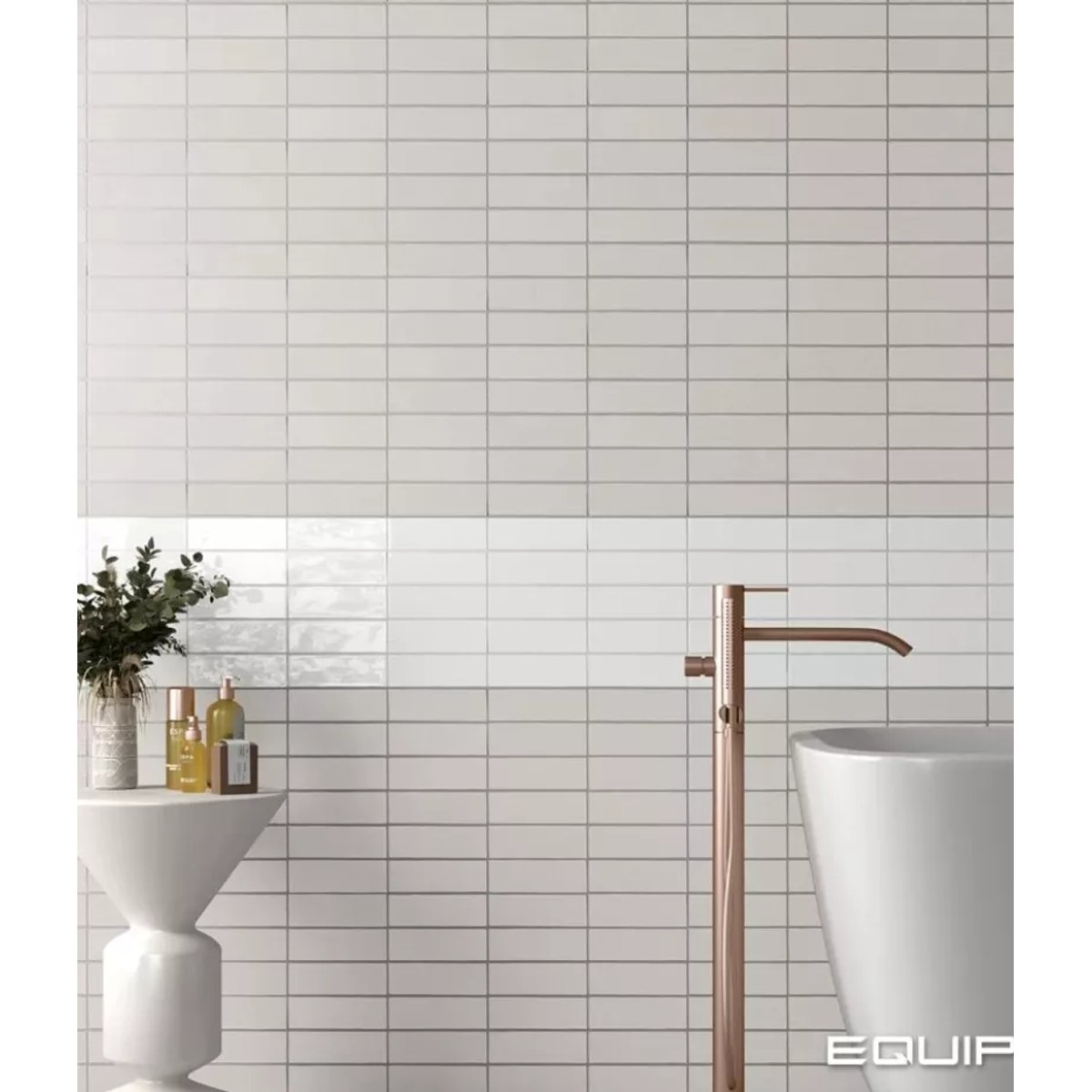 Carrelage Zellige Gris Clair FANGO Cenere Mate