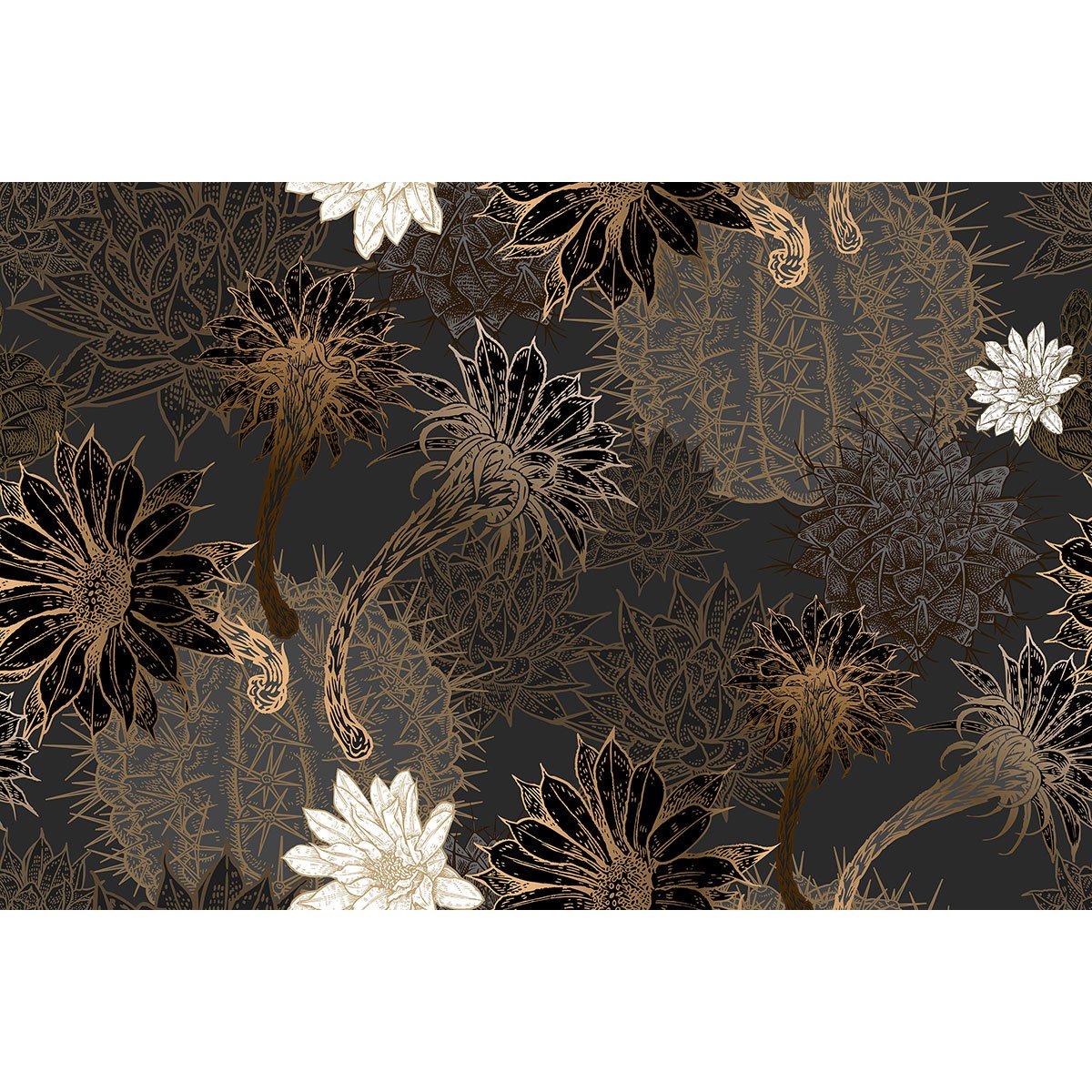 Papier peint panoramique - Fleurs