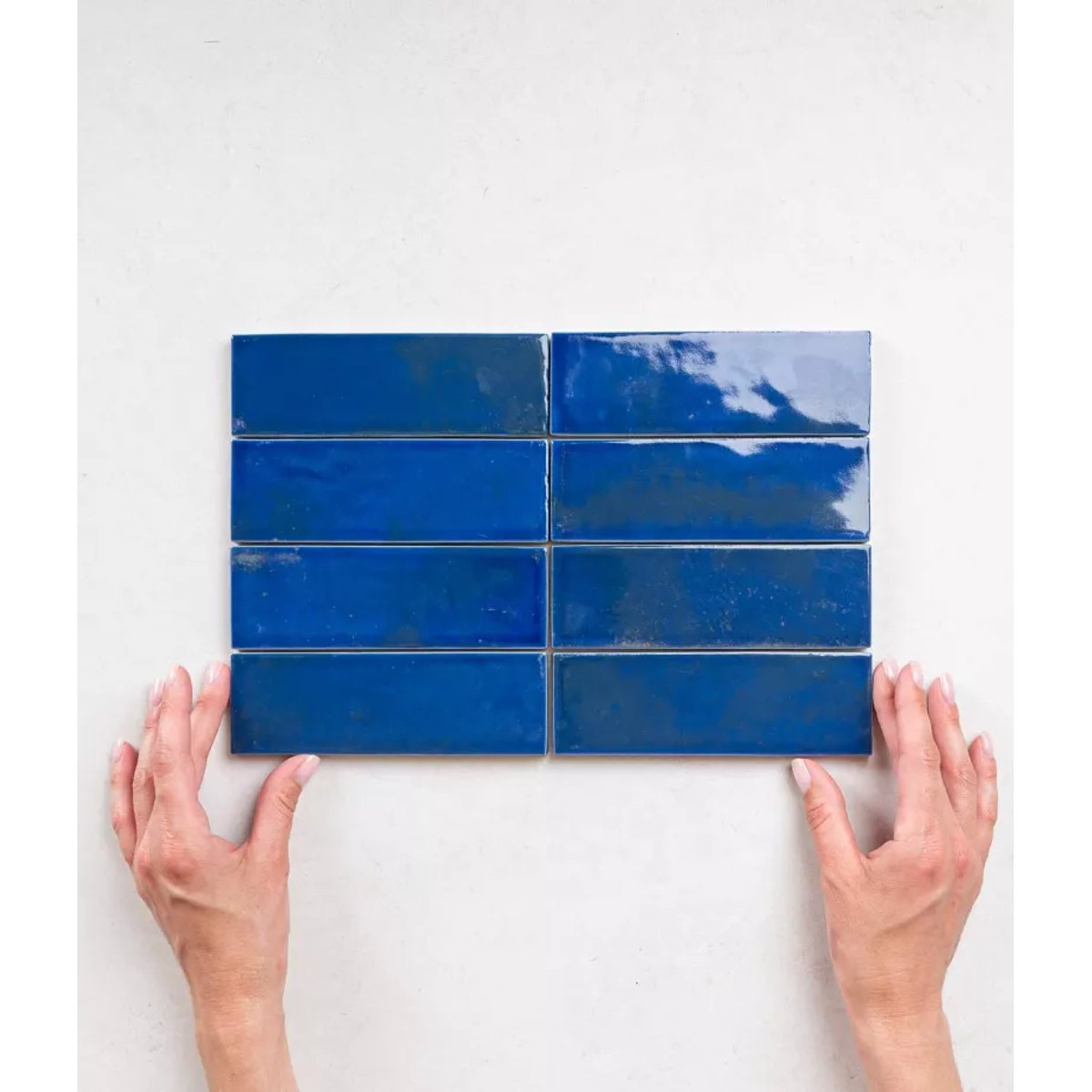 Carrelage intérieur Effet Zellige Bleu BEJMAT Azur