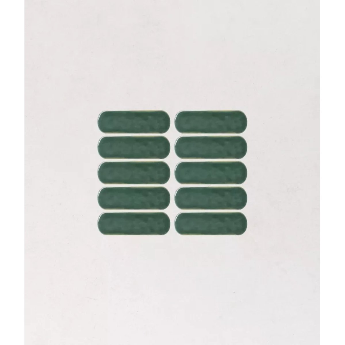 Carrelage Zellige Vert Foncé CASABLANCA Basil Arrondi