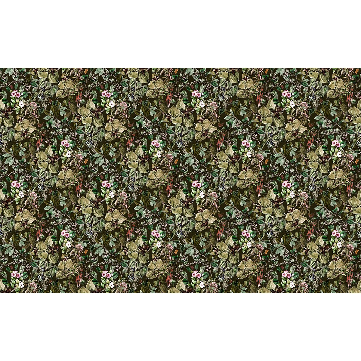 Papier peint panoramique - Motif Fleurs