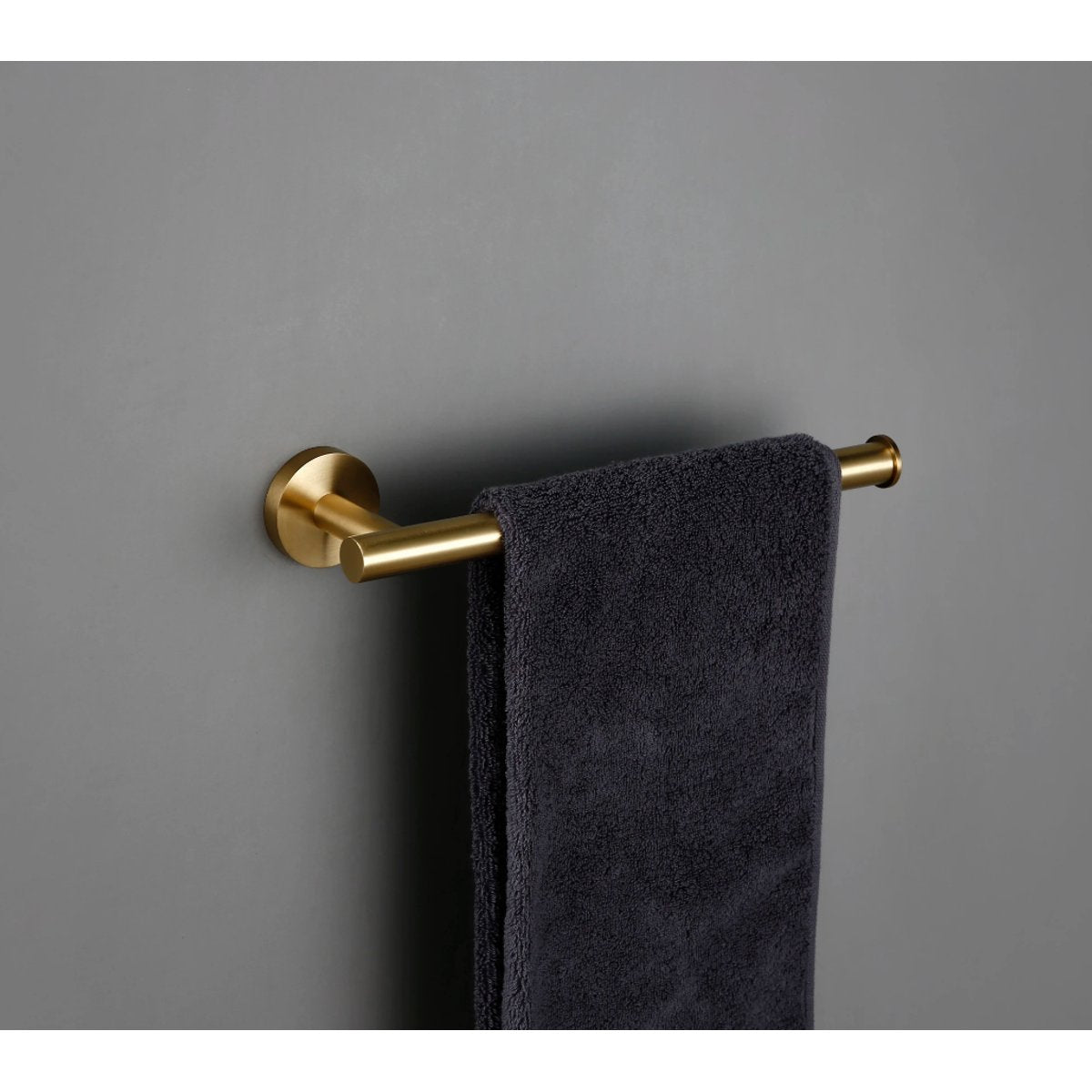 Porte-serviettes or brossé lisse