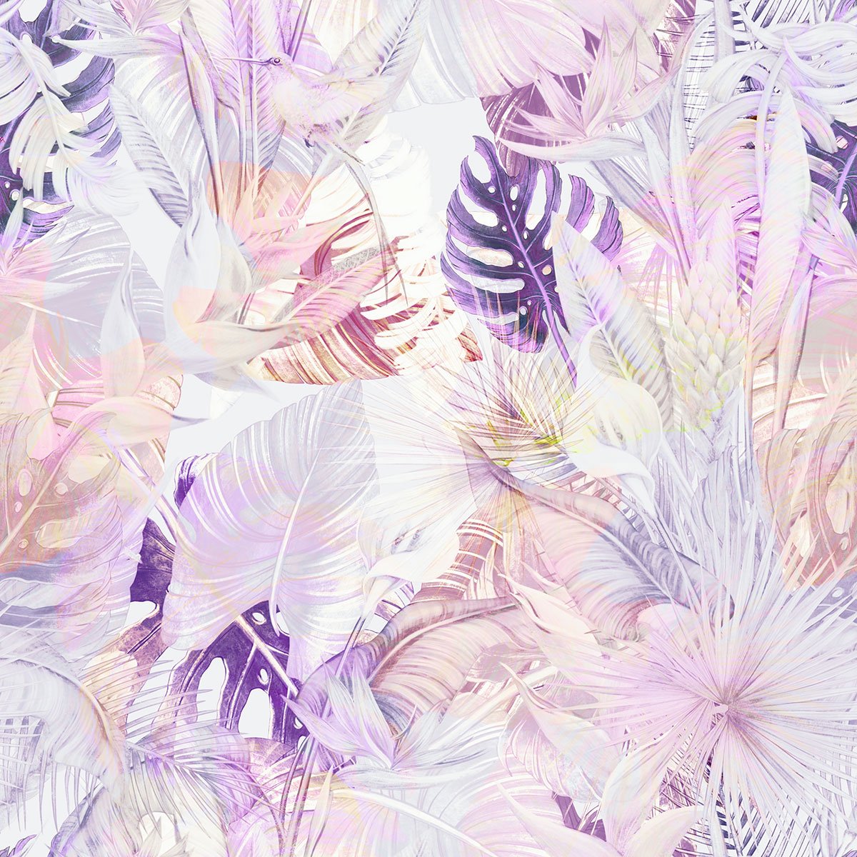 Papier peint panoramique - Fleurs