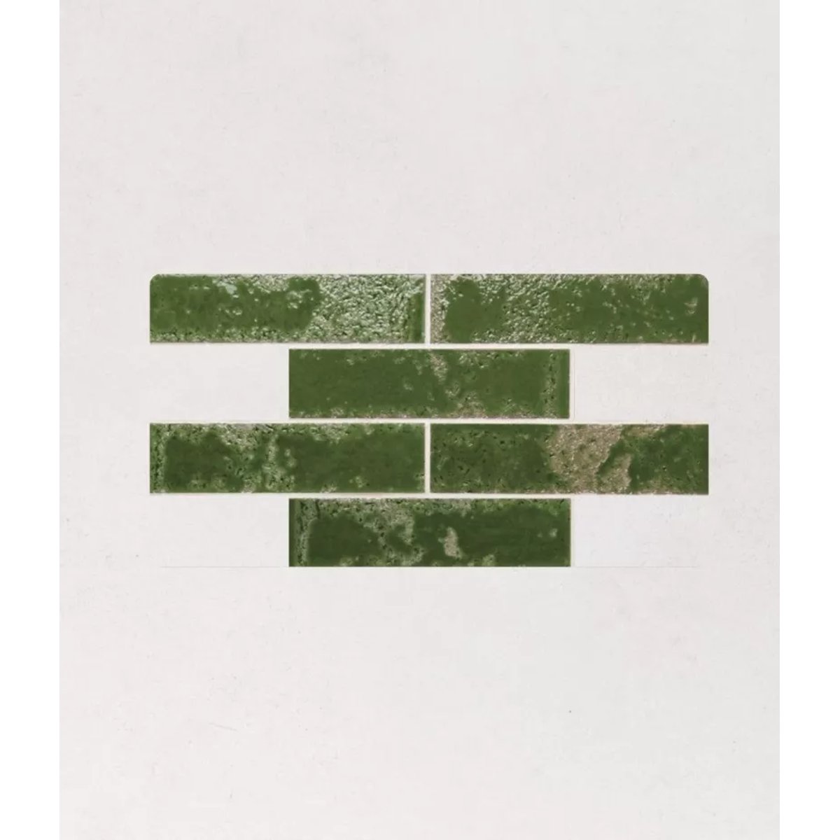 Carrelage Zellige Vert PUKKA Crocodile Green