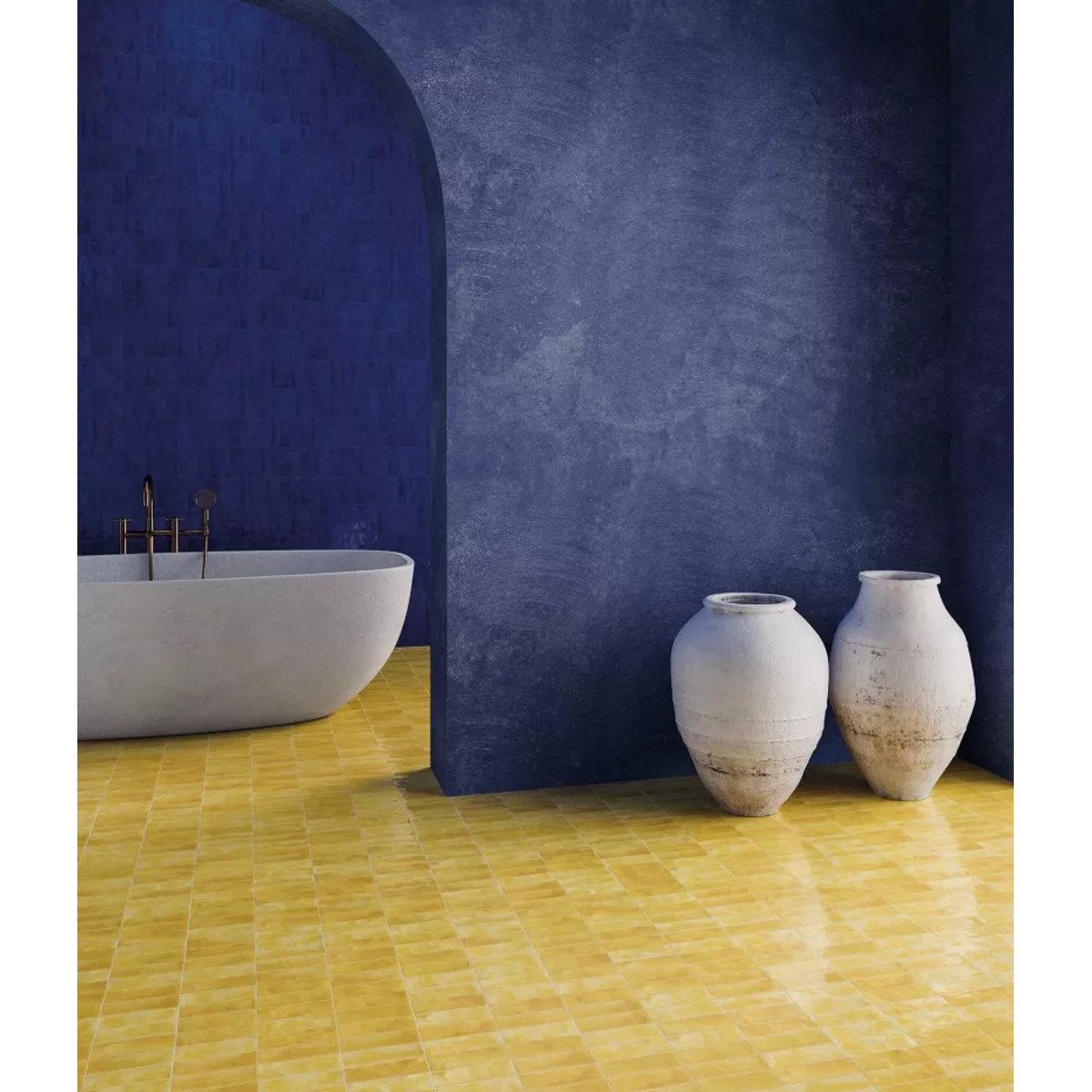Carrelage intérieur Effet Zellige Jaune BEJMAT Lemonade