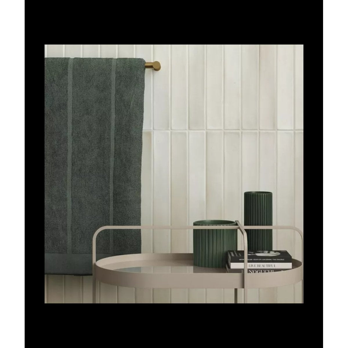 Faience Effet Zellige Beige Clair MASSIMO Almonde