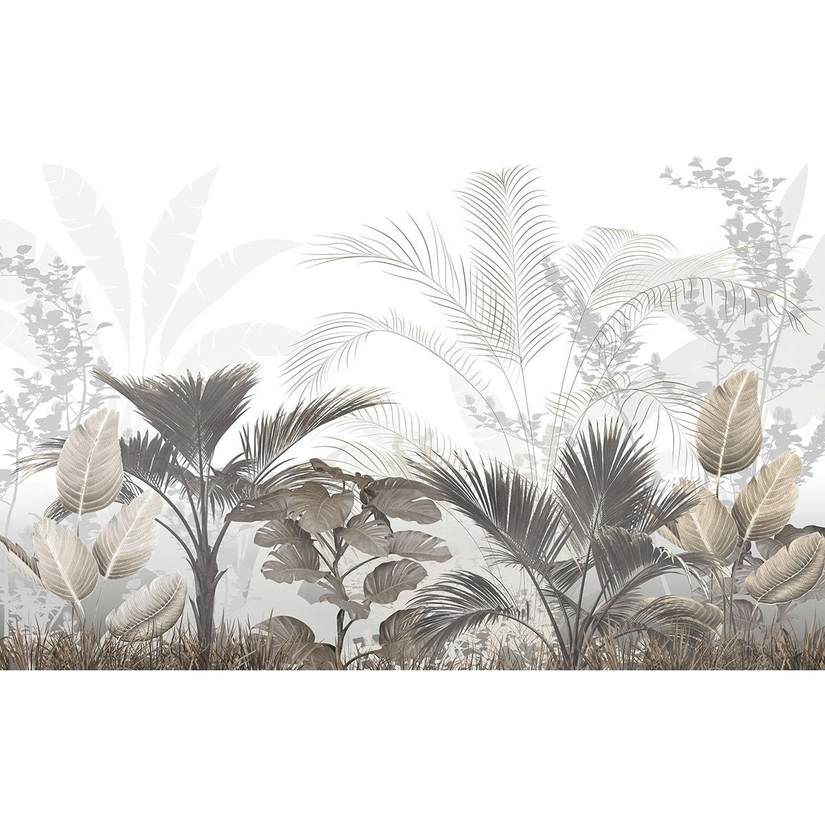 Papier peint panoramique - Forêt tropicale
