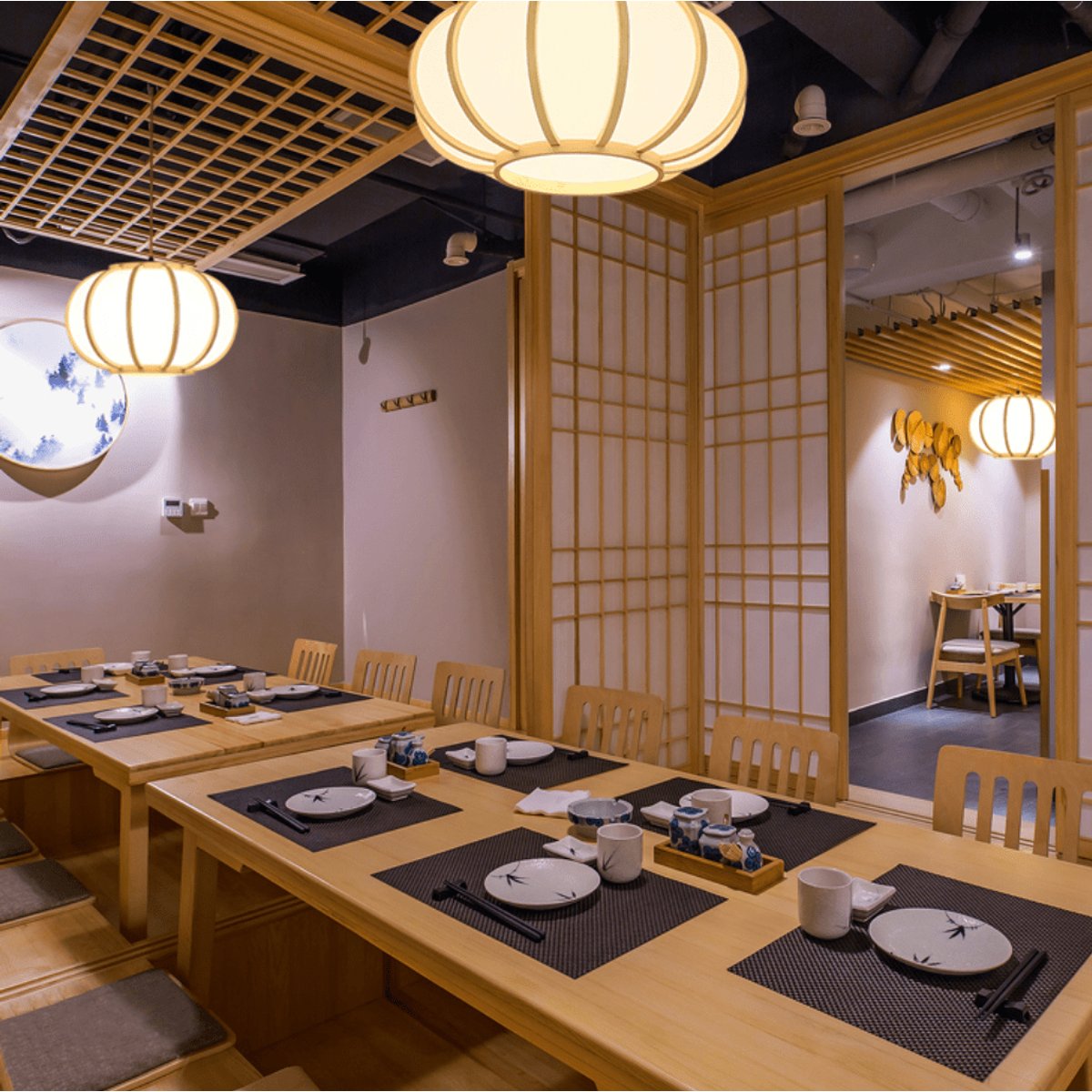 Suspension Japonaise Bambou