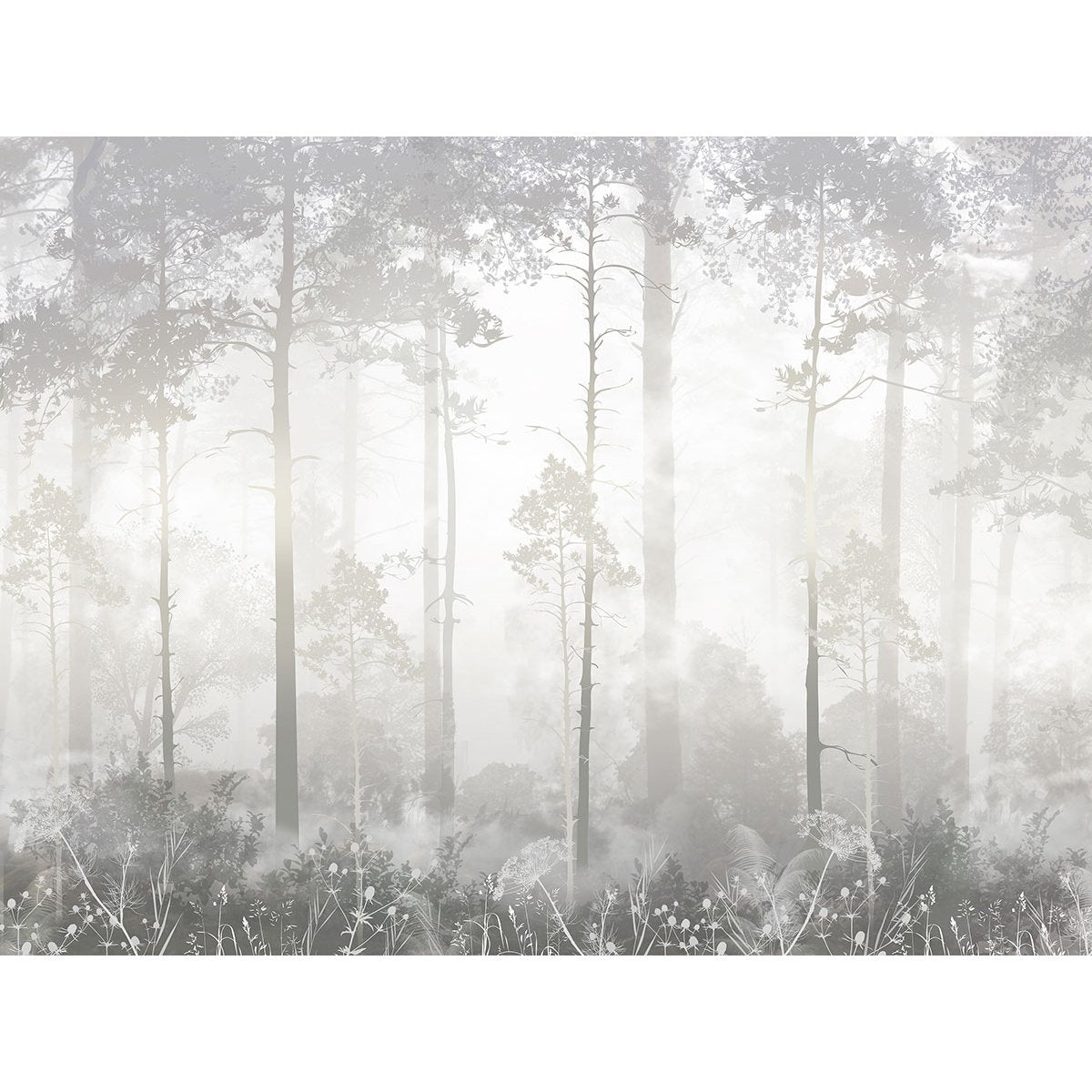 Papier peint panoramique - Forêt