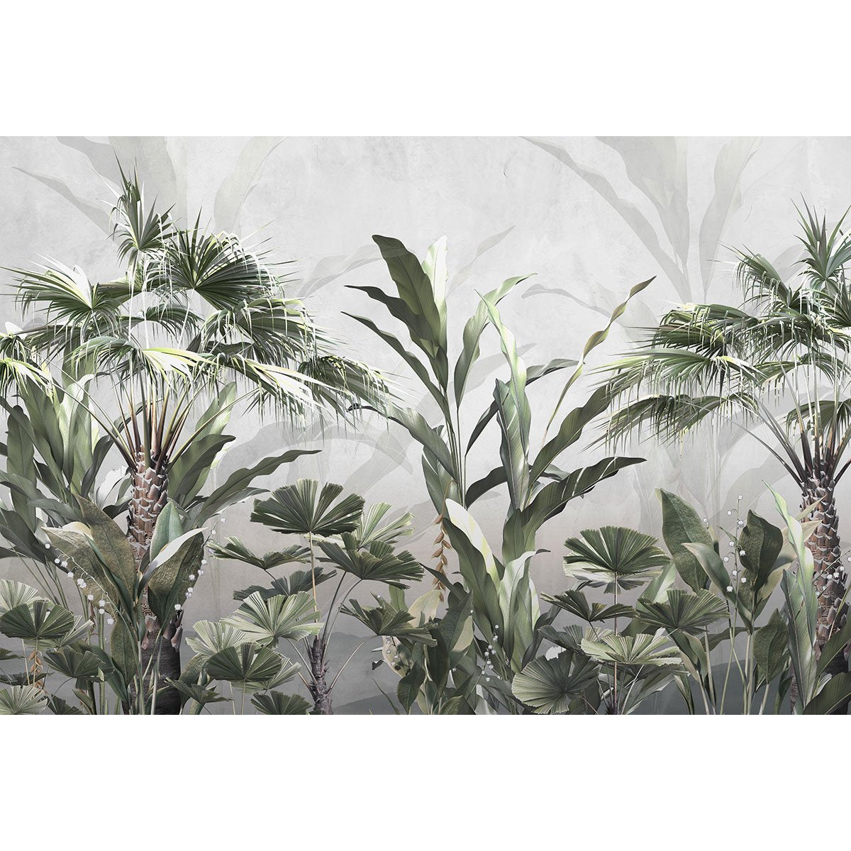 Papier peint panoramique - Plantes tropicales