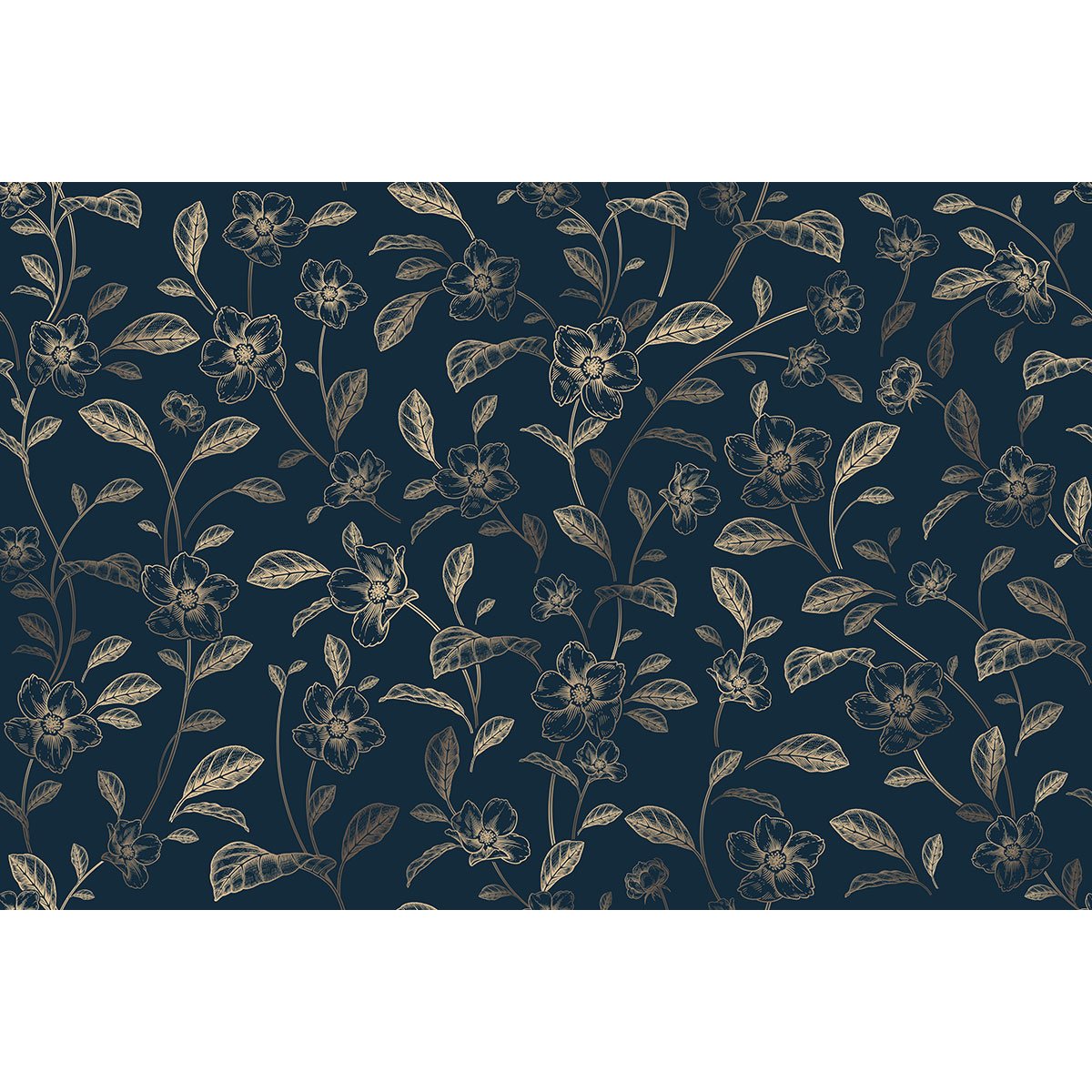 Papier peint panoramique - Fleurs