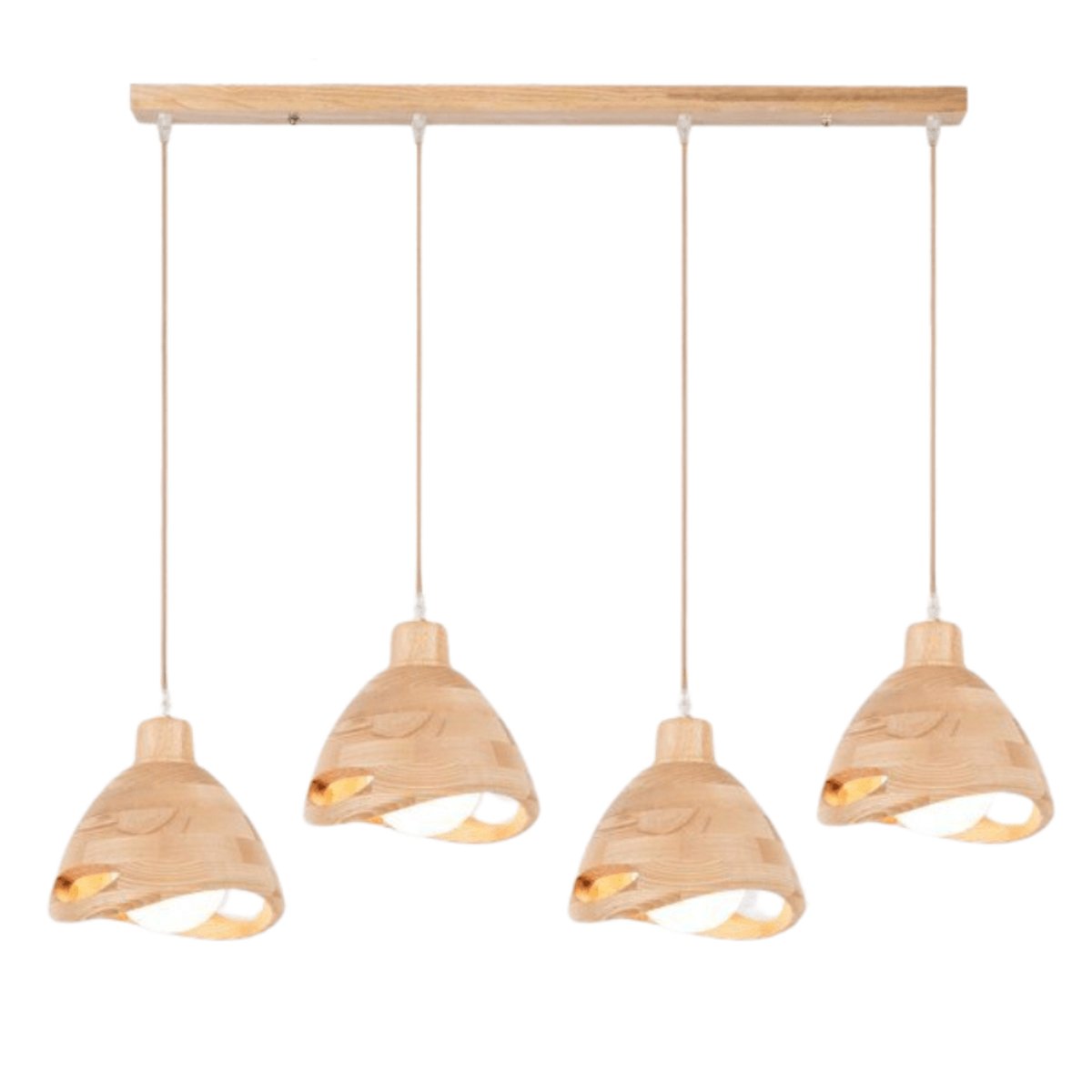 Lampe Suspension Bois