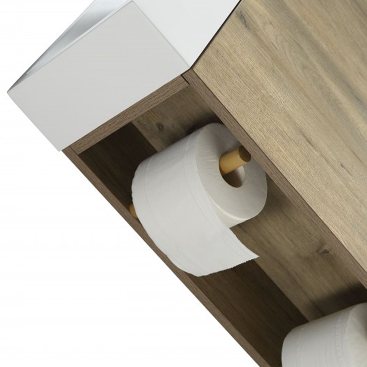 Lave main chêne brun 40 cm Aquaba
