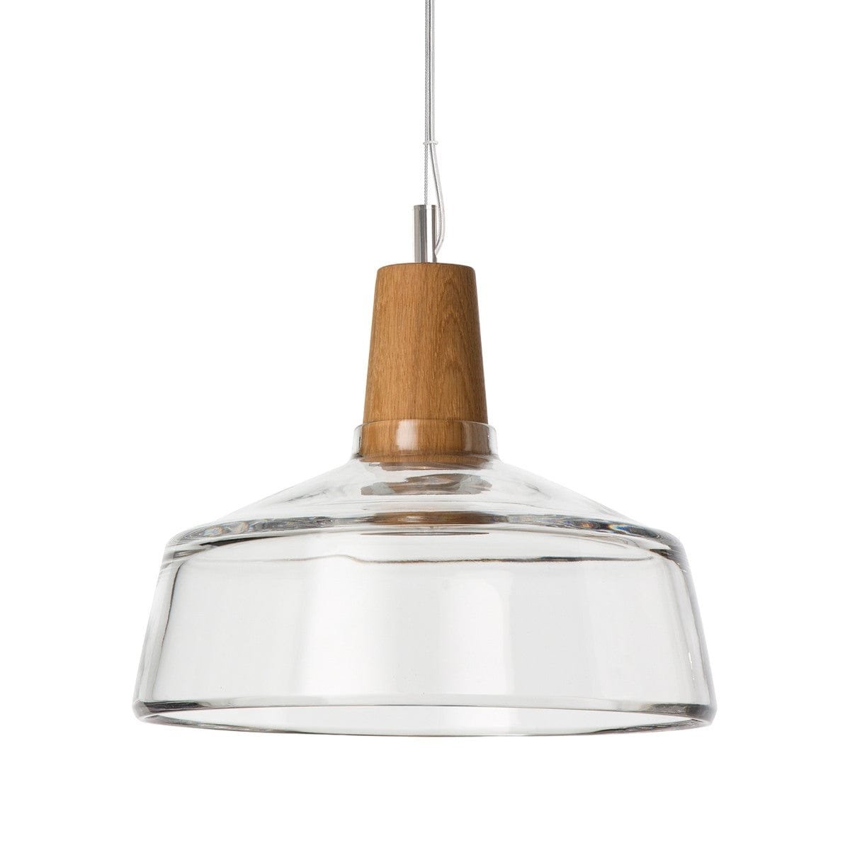 Suspension Verre Bois