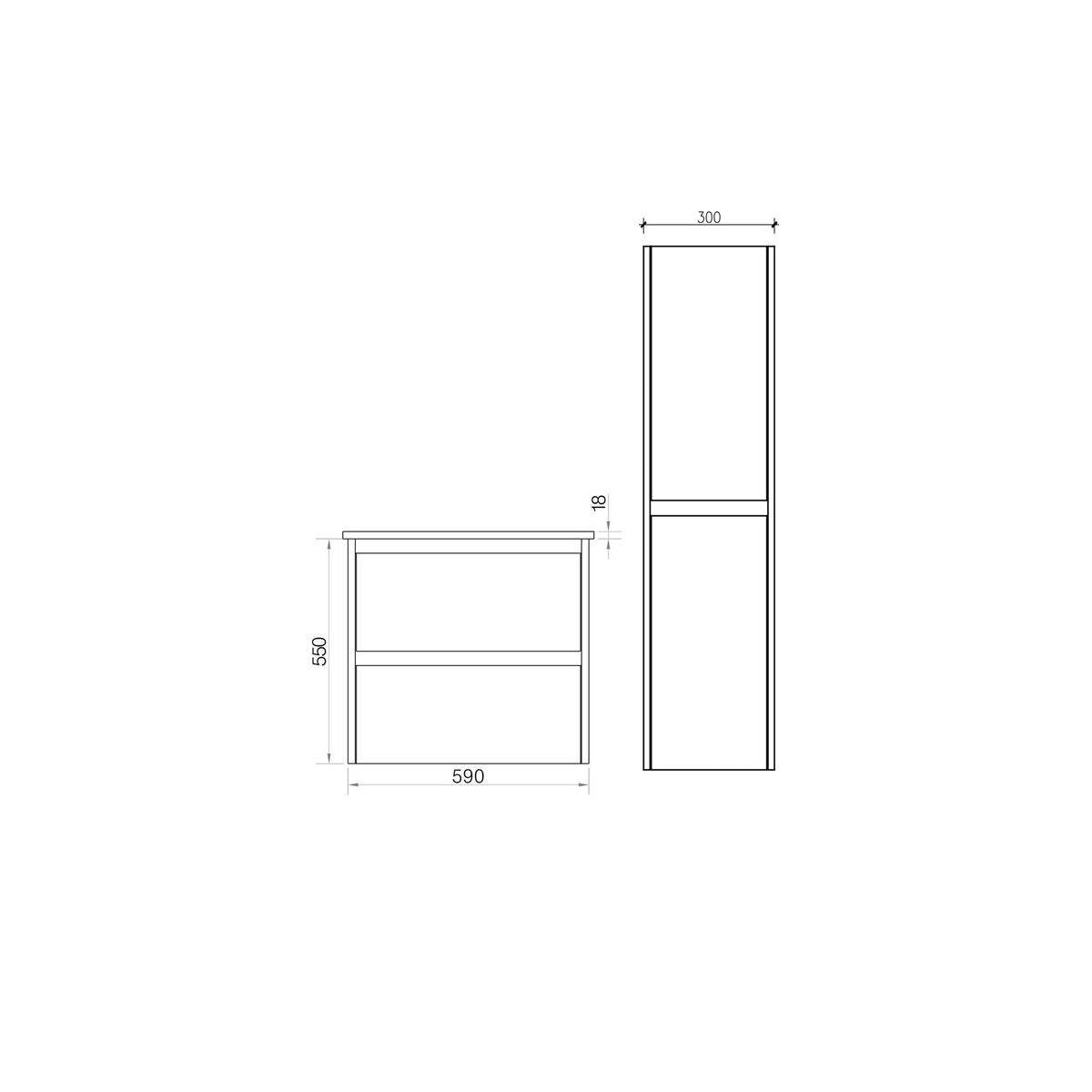 Robinet mitigeur de salle de bain noir mat