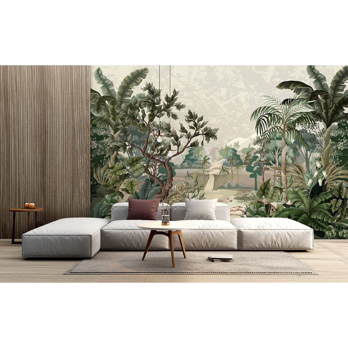 Papier peint panoramique - Forêt tropicale