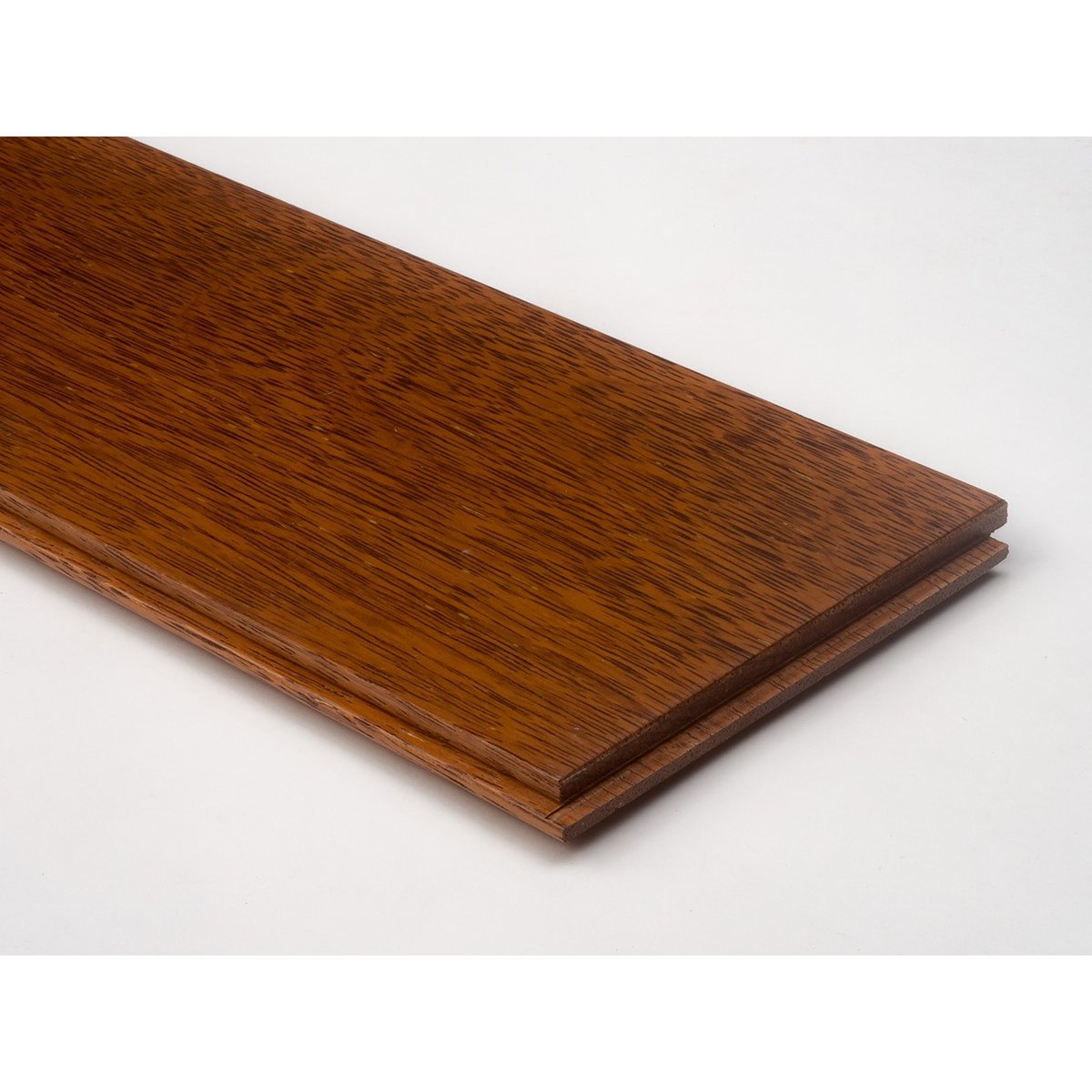 Parquet massif merbau verni - Larg. 14 cm