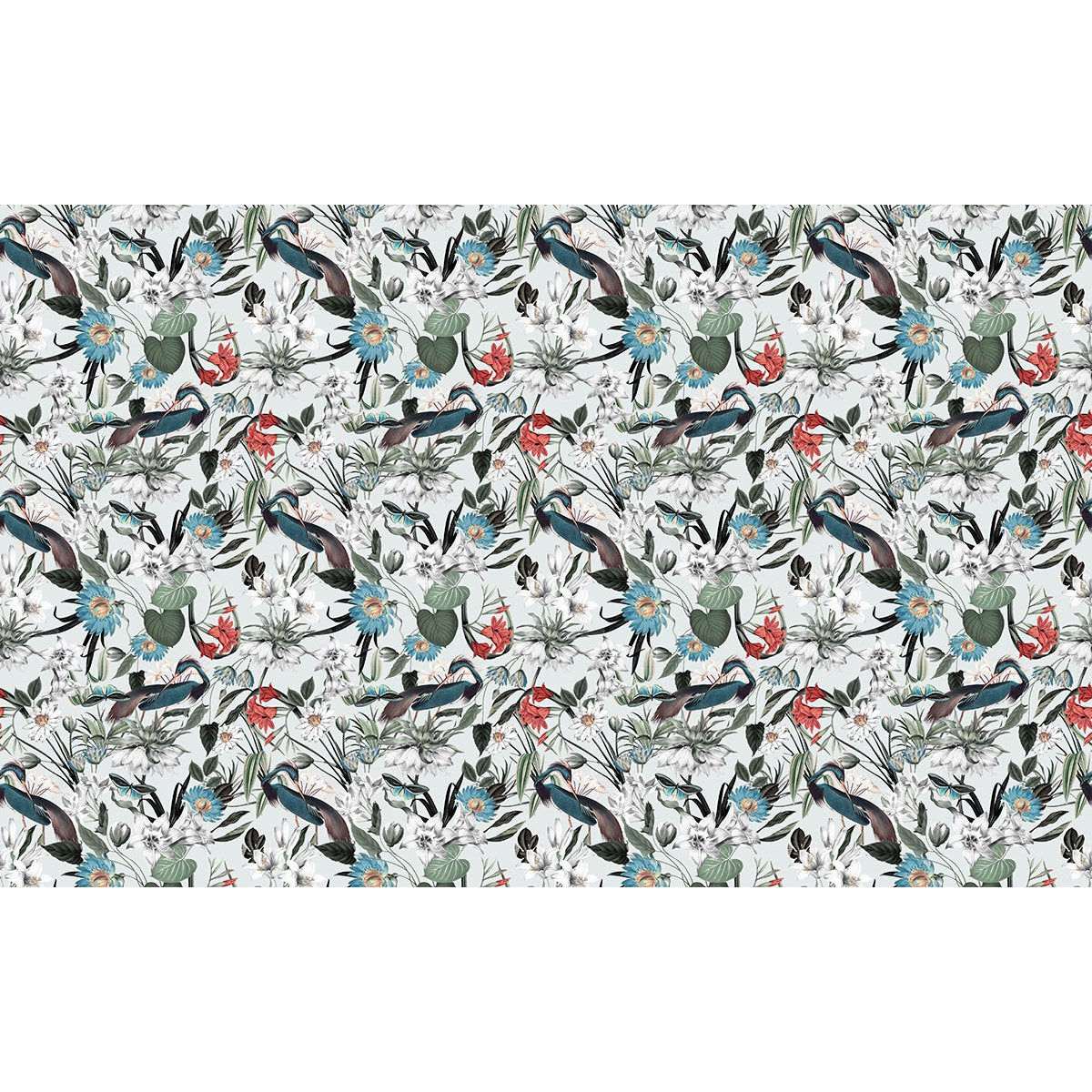Papier peint panoramique - Motif Fleurs