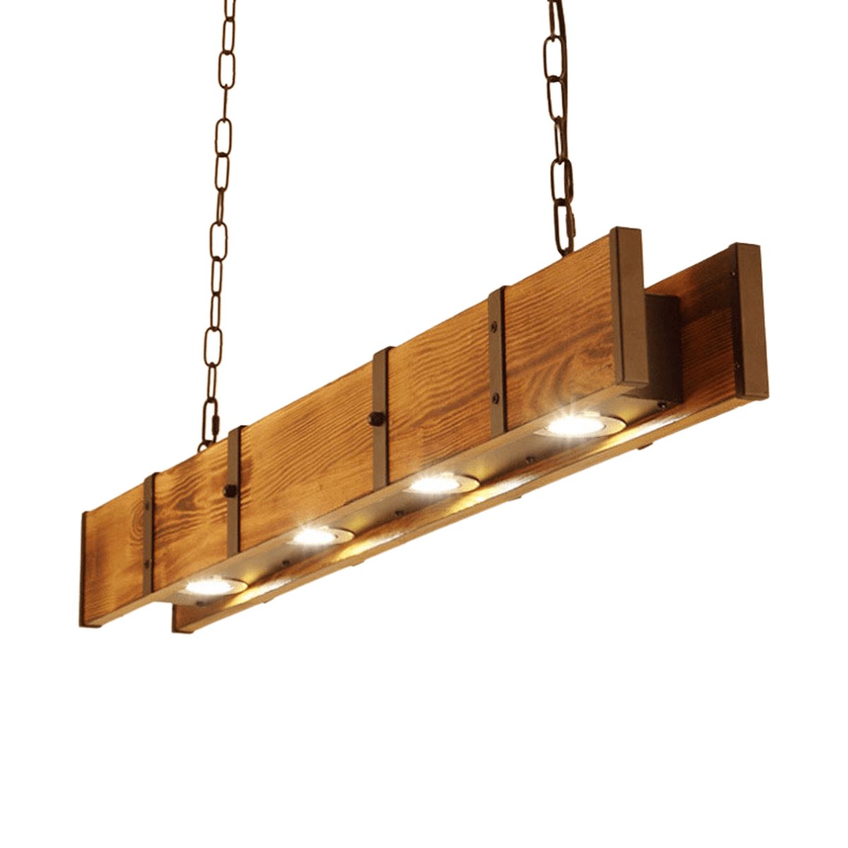 Suspension Barre Bois