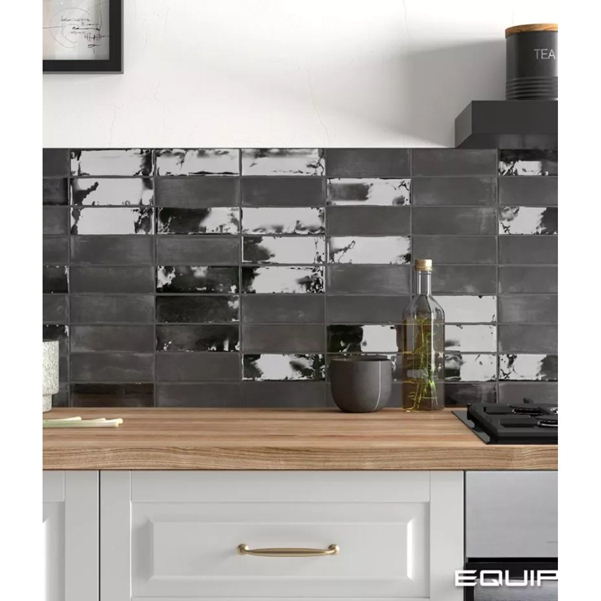 Carrelage Zellige Noir COLO Matt Black Hat
