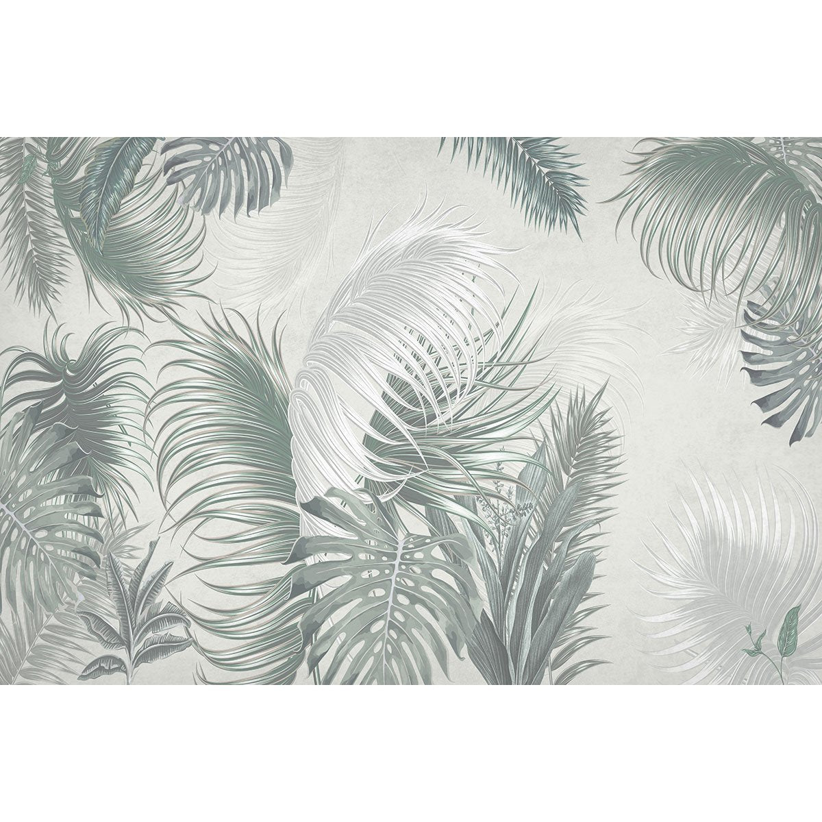 Papier peint panoramique - Plantes tropicales