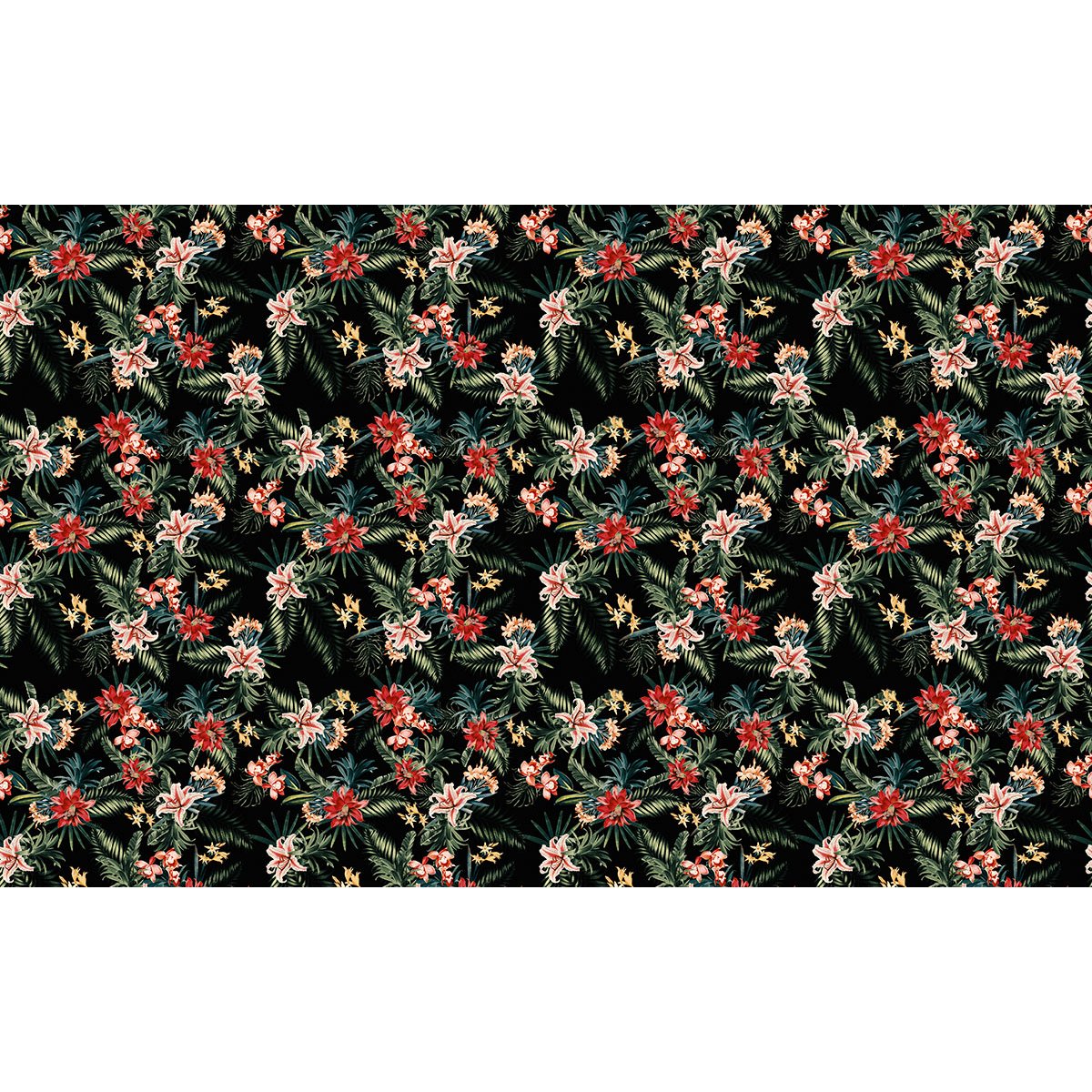 Papier peint panoramique - Motif Fleurs