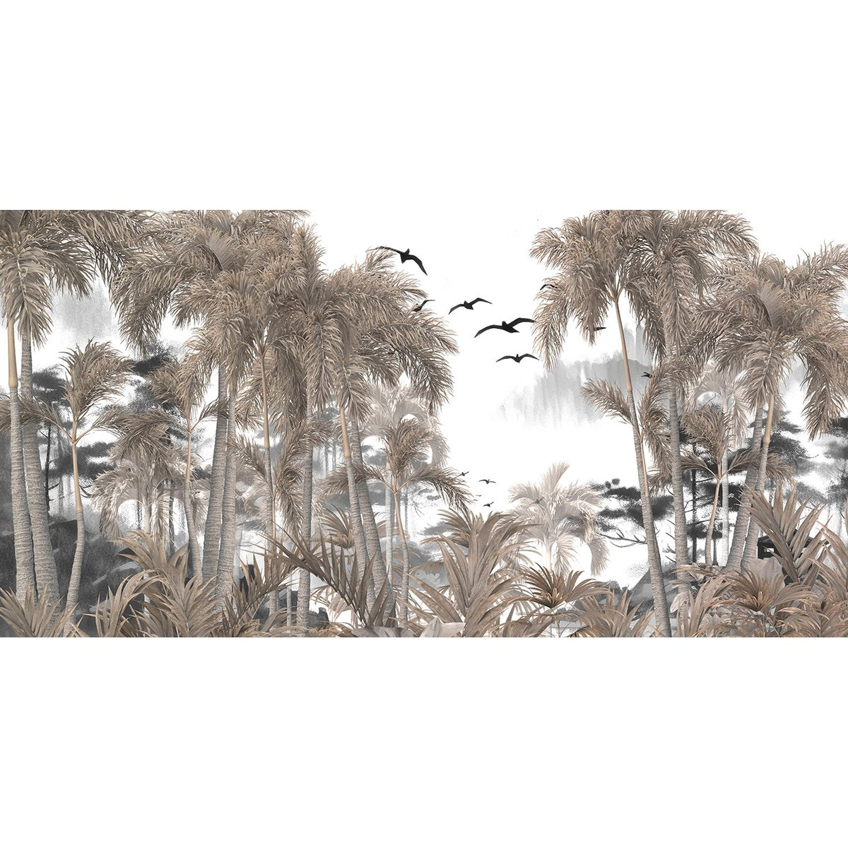 Papier peint panoramique - Forêt Tropicale