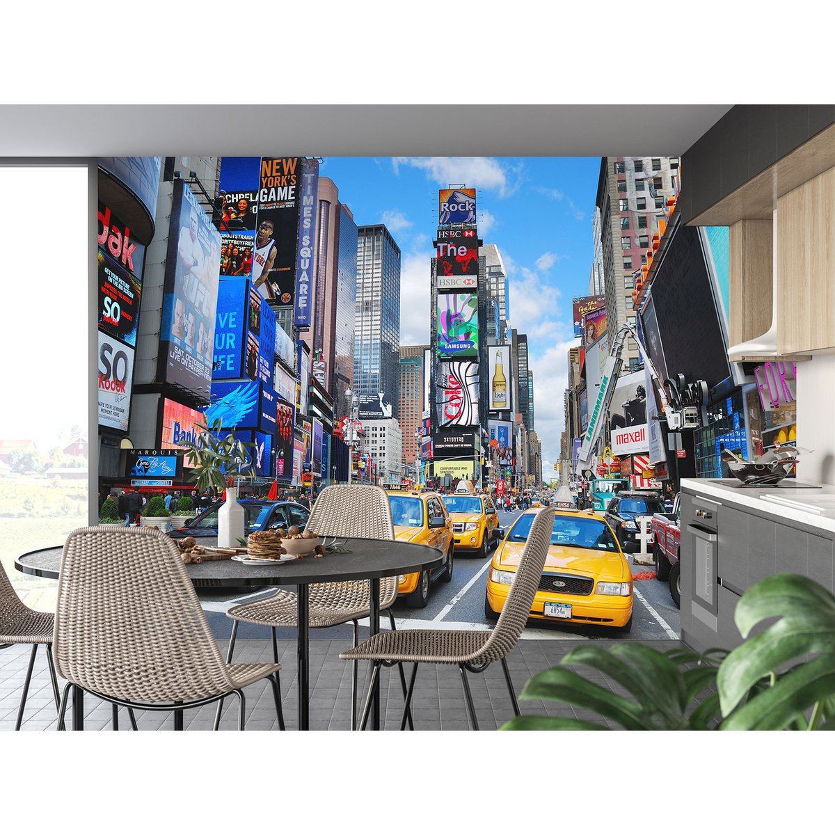 Papier peint panoramique - New York Time Square