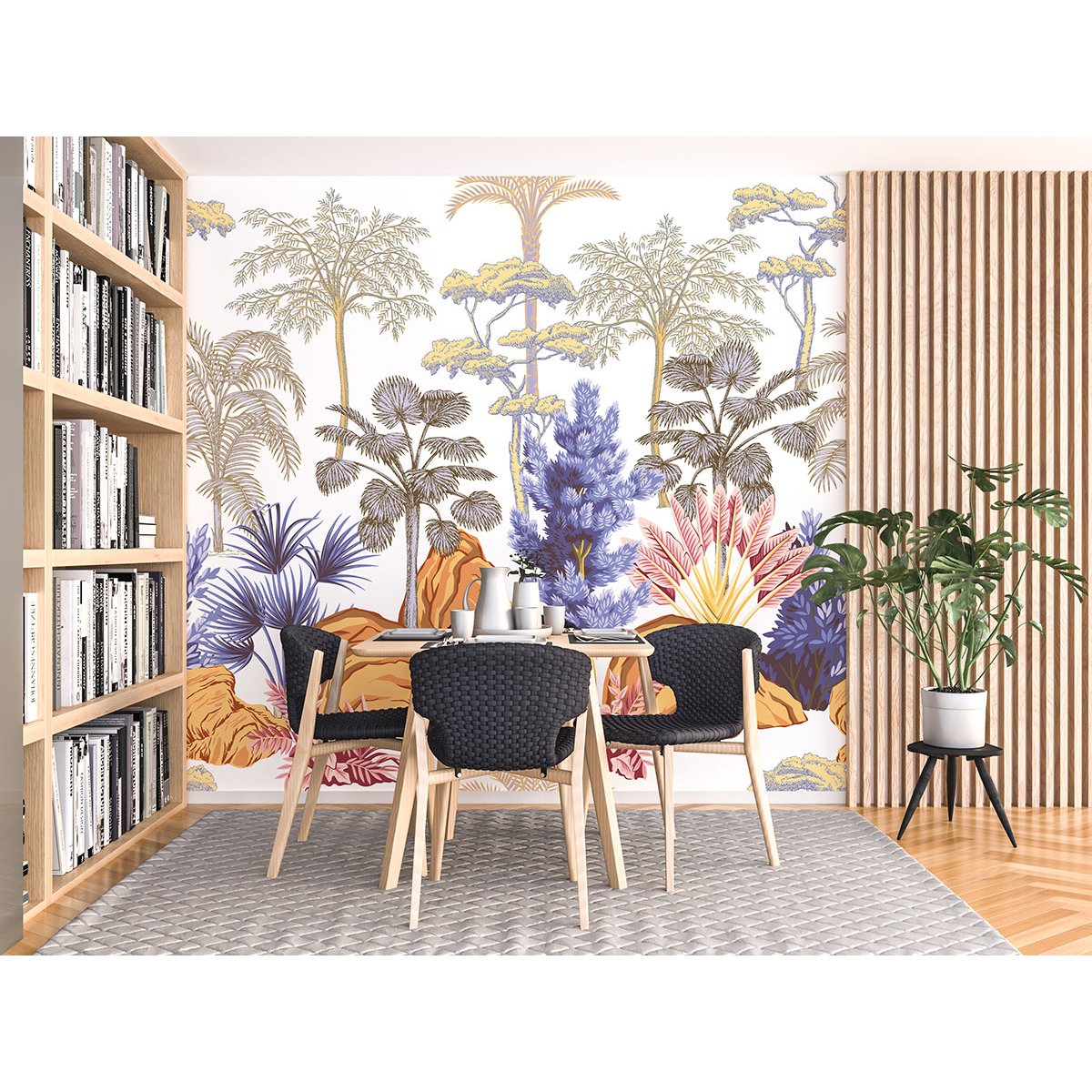 Papier peint panoramique - Forêt tropicale