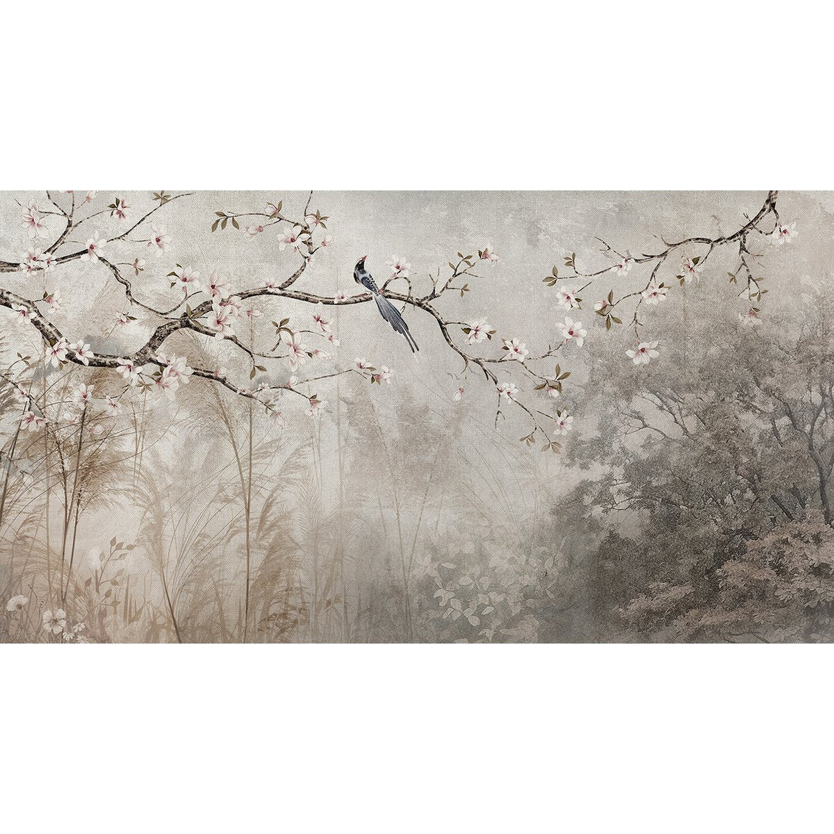 Papier peint panoramique - Fleurs