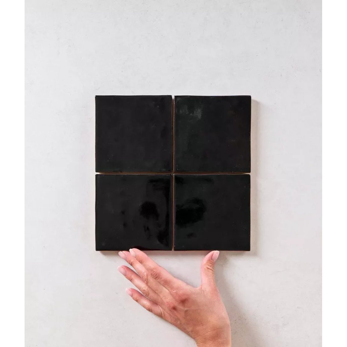 Carrelage Zellige Noir MANARA CLAY Berber Black