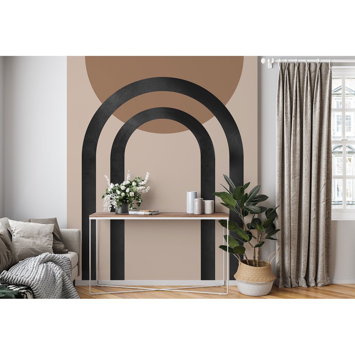 Papier peint panoramique - Arches Design