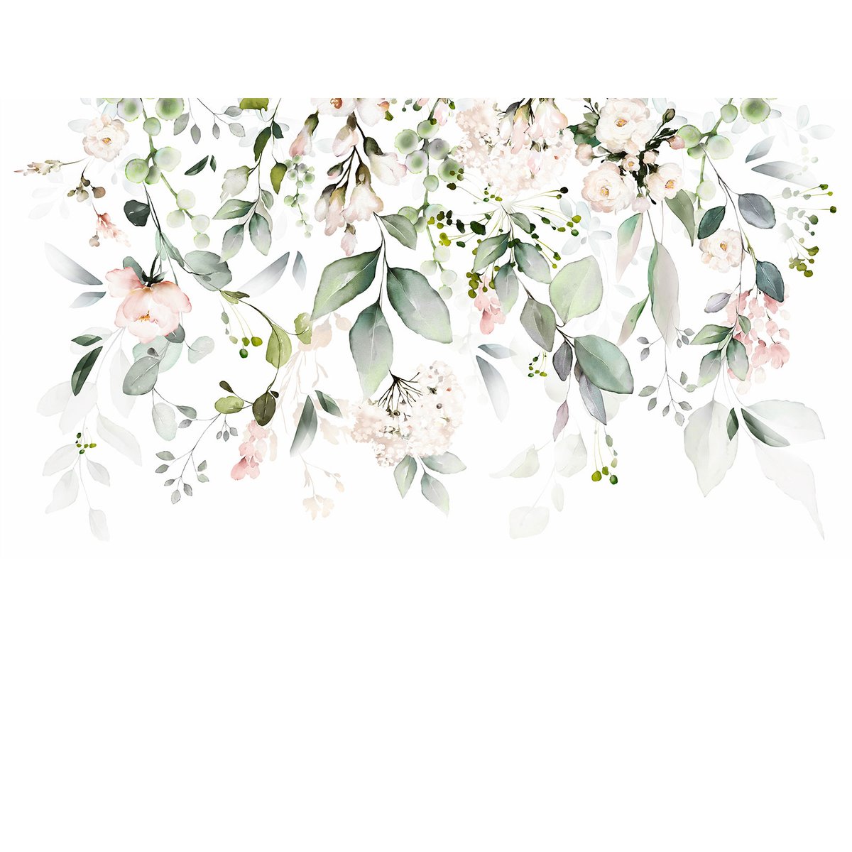 Papier peint panoramique - Fleurs