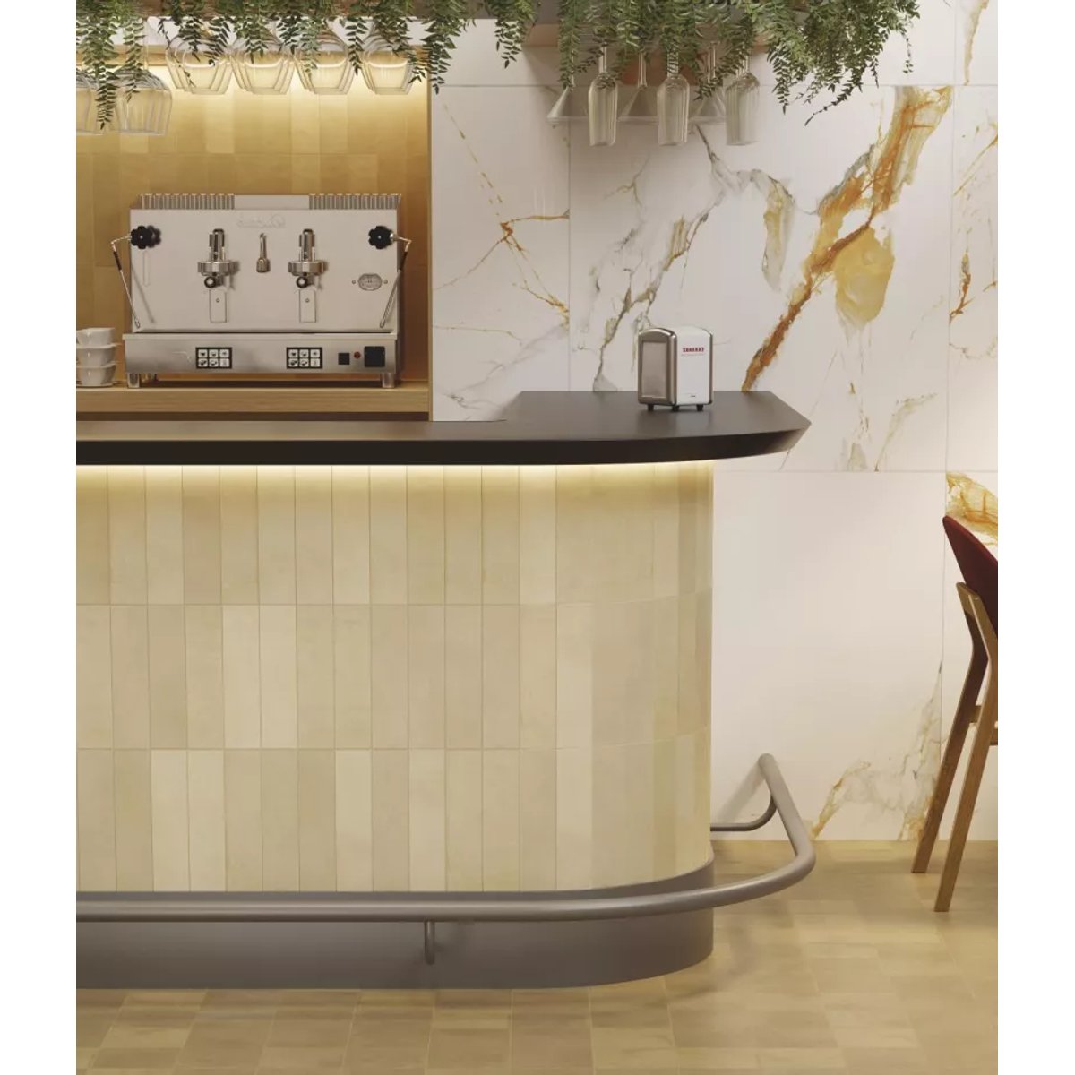 Carrelage Zellige Beige AGADIR Cotto Oscuro mate