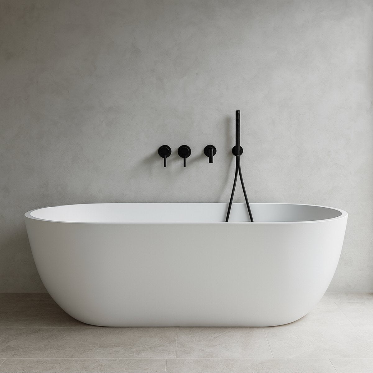 Ensemble de bain noir mat